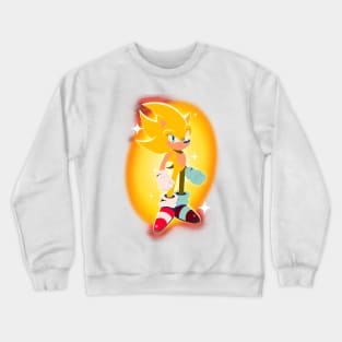 Super Sonic 2 in Rise of the Wisps style Crewneck Sweatshirt